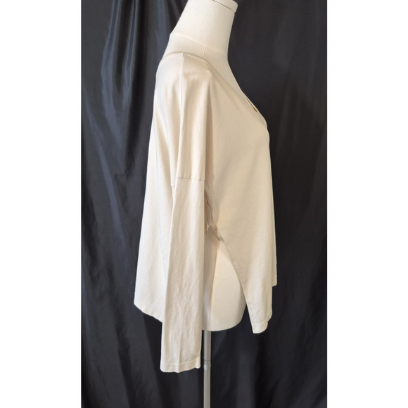 Vetta Womens Convertible Tee Top in Vintage Cream XS - Picture 5 of 9